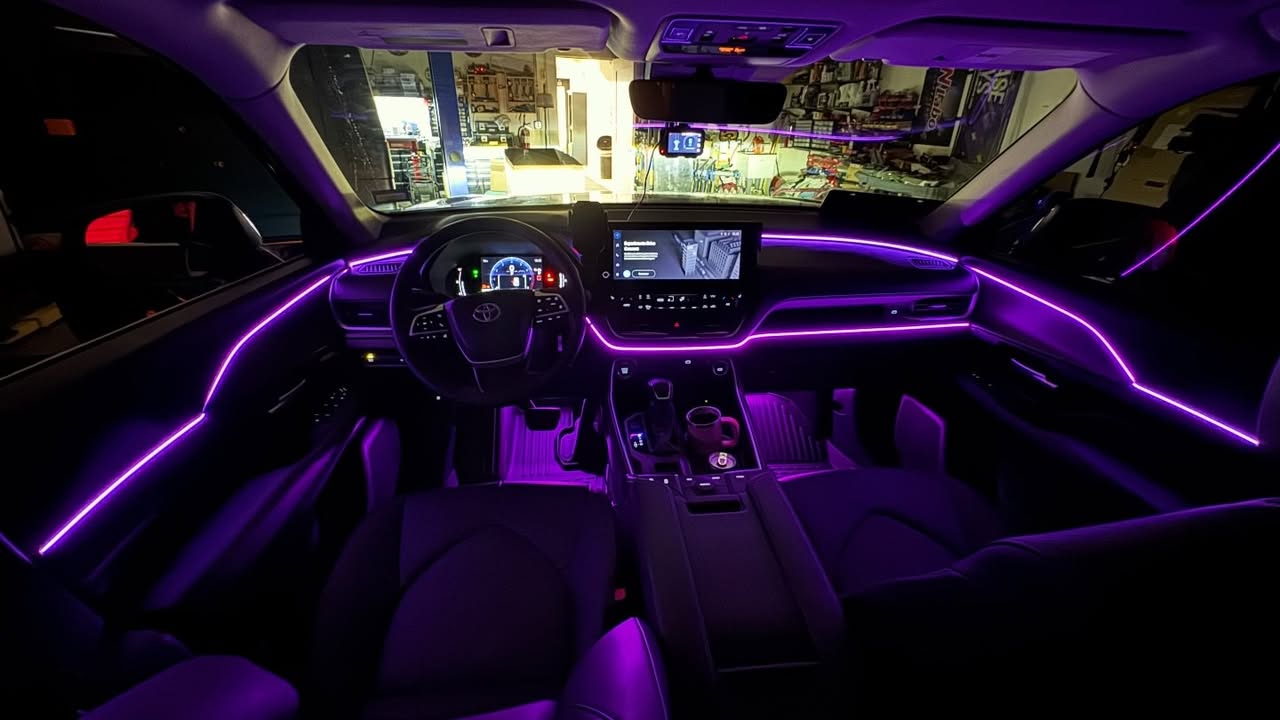 Purple Ambient Interior
