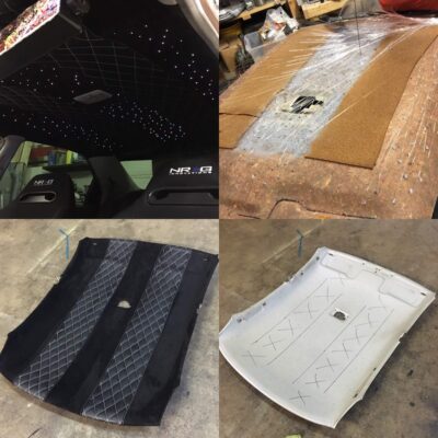 Interior lighting installation by Midnight Custom Cars